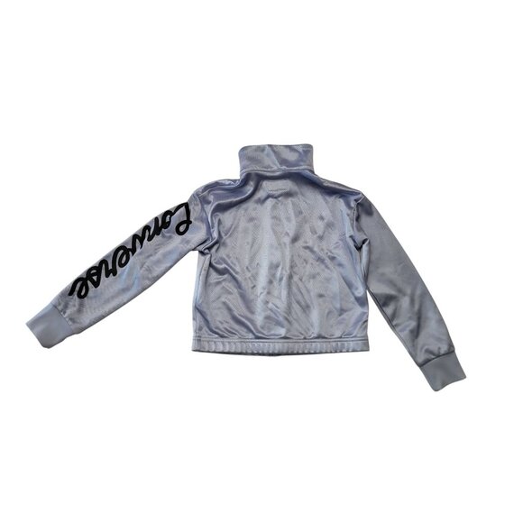 Converse Kids XS Light Blue Track Jacket With Logo - Picture 2 of 6